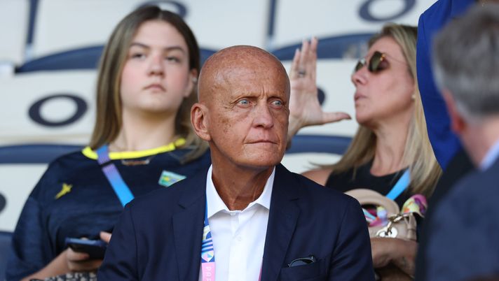 PARIS, FRANCE - AUGUST 10: Pierluigi Collina attends the Women's Gold Medal match between Brazil and United States of America during the Olympic Games Paris 2024 at Parc des Princes on August 10, 2024 in Paris, France. (Photo by Pascal Le Segretain/Getty Images) Mondiale per Club, Collina: “Soddisfatti delle bodycam degli arbitri” - immagine 1