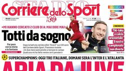 PRIMA PAGINA CORRIERE DELLO SPORT OGGI: “Kvara apre: il Napoli tratta per il rinnovo”