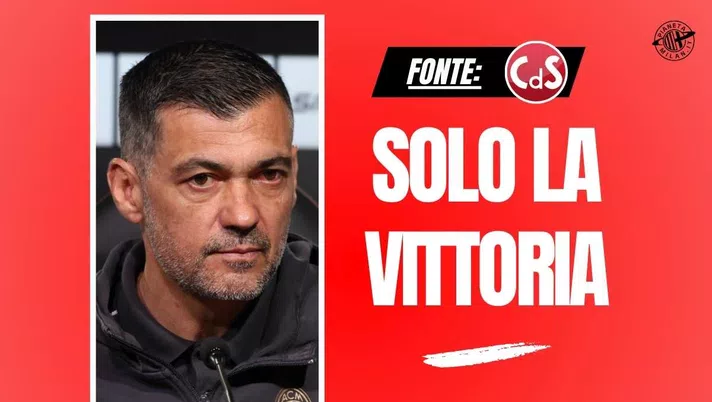 Napoli-Milan, Conceicao: 'Ho due obiettivi. Non sono un bambino che ...'