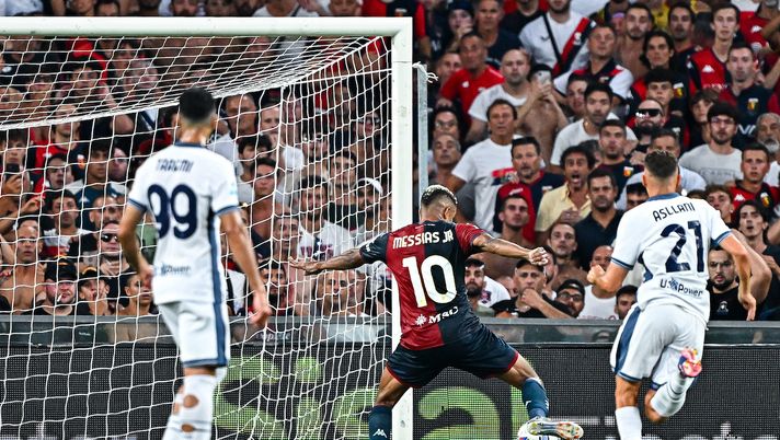 Il gol di Junior Messias In Genoa-Inter 2-2 (Serie A 2024-2025) | News (Getty Images) gol Messias Genoa-Inter 2-2 Serie A 2024-2025