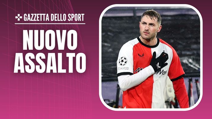 Santiago Giménez Feyenoord Calciomercato AC Milan