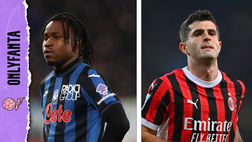 Milan-Atalanta, la Top 11 combinata: Lookman batte Leao | VIDEO