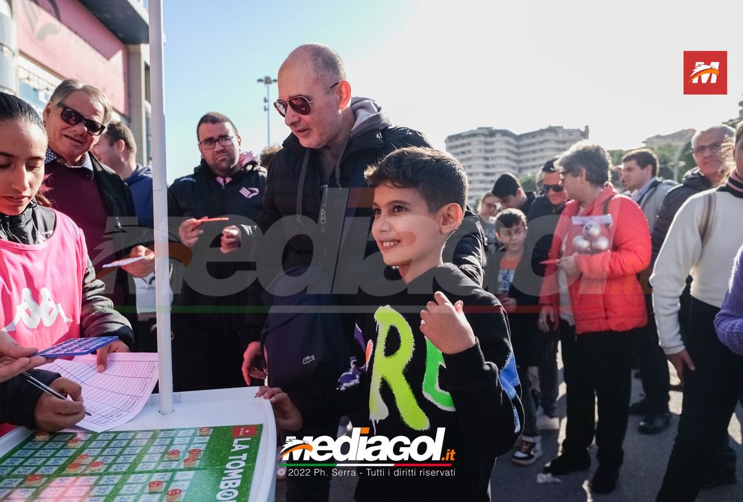 FOTO PALERMO: Tombola con Stefano Piazza e Chris Clun al ‘Renzo Barbera’ (Gallery) - immagine 67