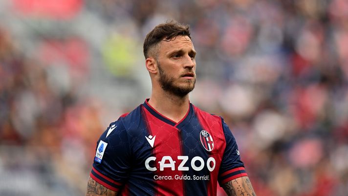 Marko Arnautovic, attaccante del Bologna (getty images)