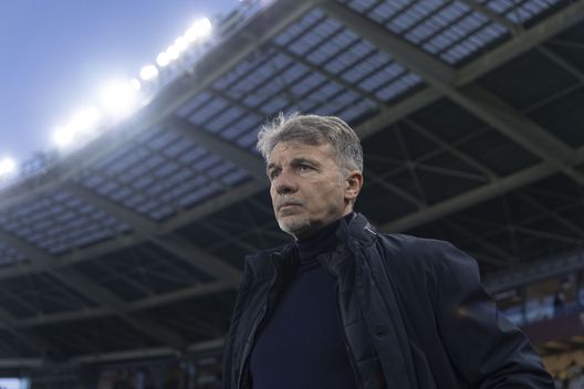 TURIN, ITALY - FEBRUARY 15: Marco Baroni Head Coach of Torino FC reacts during the Serie A match between Torino FC and Bologna FC 1909 at Stadio Olimpico di Torino on February 15, 2026 in Turin, Italy. (Photo by Stefano Guidi - Torino FC/Torino FC 1906 via Getty Images)