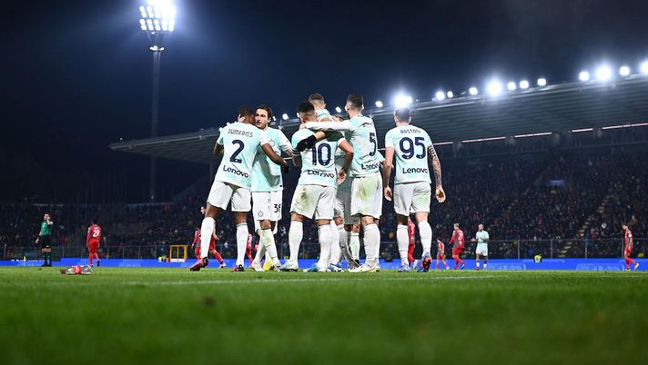 Cremonese Inter esultanza Lautaro