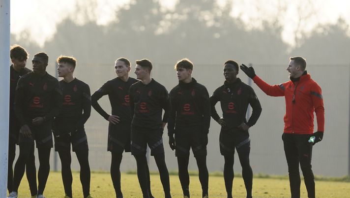Allenamento Milan Primavera