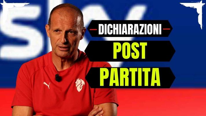 Massimiliano Allegri AC Milan post-partita Sky Sport 2025-2026