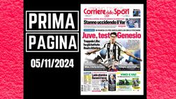 Prima pagina Corriere dello Sport: “Milan, il derby del cuore”