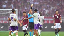 Torino-Fiorentina 0-0, la moviola: Abisso, gestione pulita ma troppo frammentata