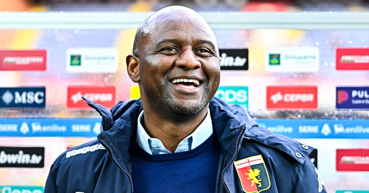 Milan Genoa, Vieira: “A San Siro è sempre difficile. La squadra sta bene”