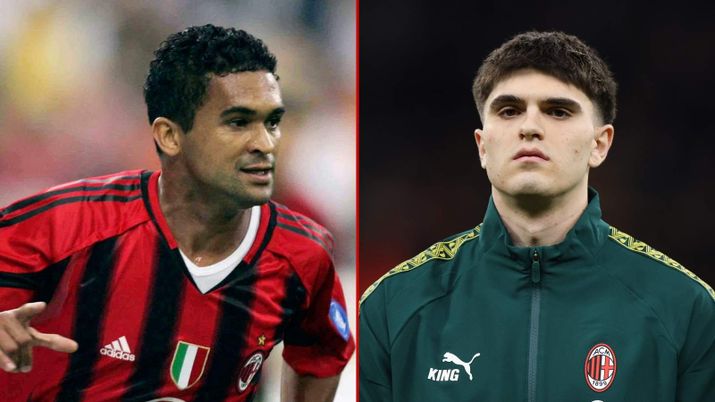 Serginho e Davide Bartesaghi (AC Milan)