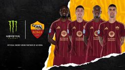 Roma, Monster Energy è il nuovo Official Energy Drink Partner: accordo pluriennale