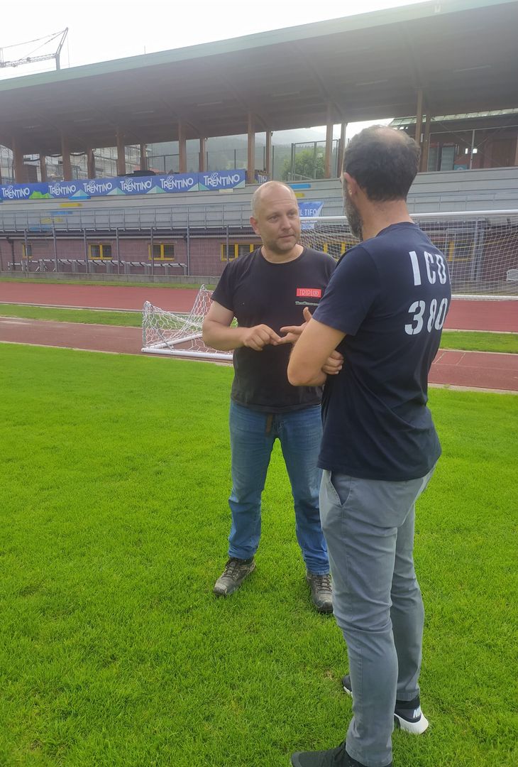 GALLERY Dimaro, sopralluogo di Stellini e dello staff di Conte: tutte le foto - immagine 3