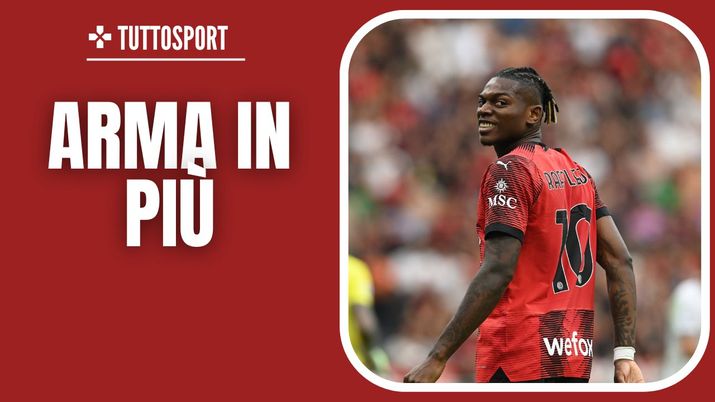 Rafael Leao AC Milan Milan-Lazio 2-0 Serie A 2023-2024