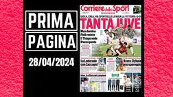 Prima pagina Corriere dello Sport: “Tanta Juve. Allegri domina, Pioli resiste”