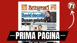 Prima pagina Tuttosport: “Il Milan prende Hojlund, Vlahovic in stand-by”