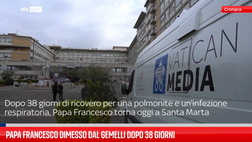 VIDEO/ Papa Francesco dimesso dal Gemelli dopo 38 giorni