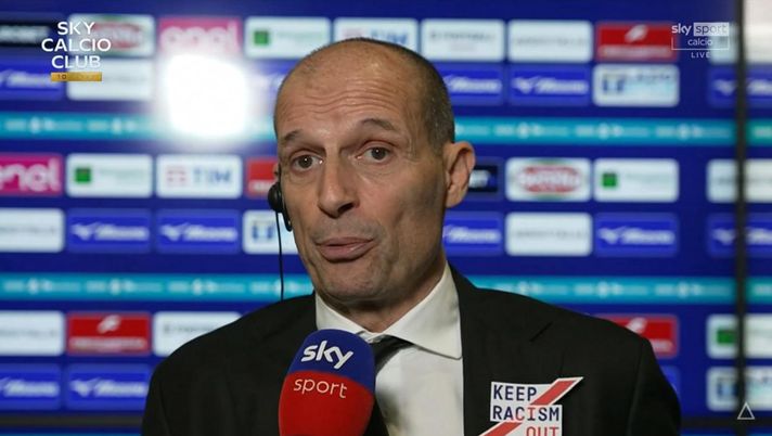 Allegri: “Scudetto? Dobbiamo essere realisti. Vincendo ti avvicinavi all’Inter, ma…” Allegri: “Scudetto? Dobbiamo essere realisti. Vincendo ti avvicinavi all’Inter, ma…” - immagine 1