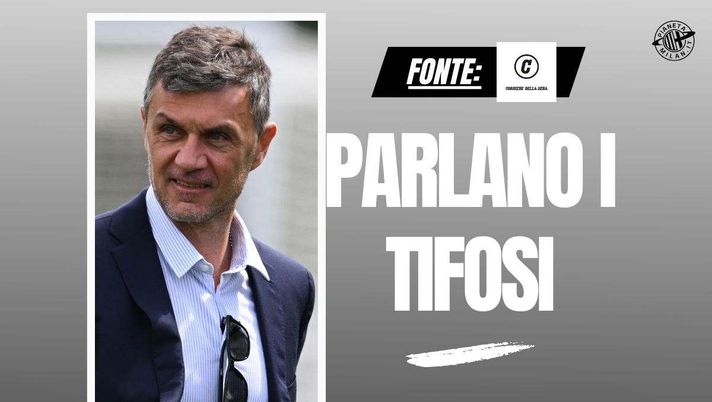 Milan, tifosi contro Cardinale. E sui social spuntano le gif di Maldini