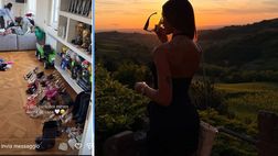 VIDEO / Le valigie per due mesi fuori: lady Lautaro si prepara a vacanze e Mondiali