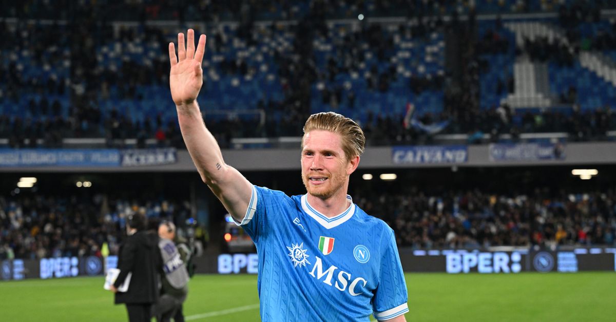 De Bruyne dal ritiro: 