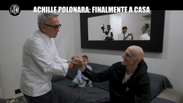 Le Iene, il ritorno a casa di Polonara e la sorpresa della famiglia e di un noto chef- immagine 2