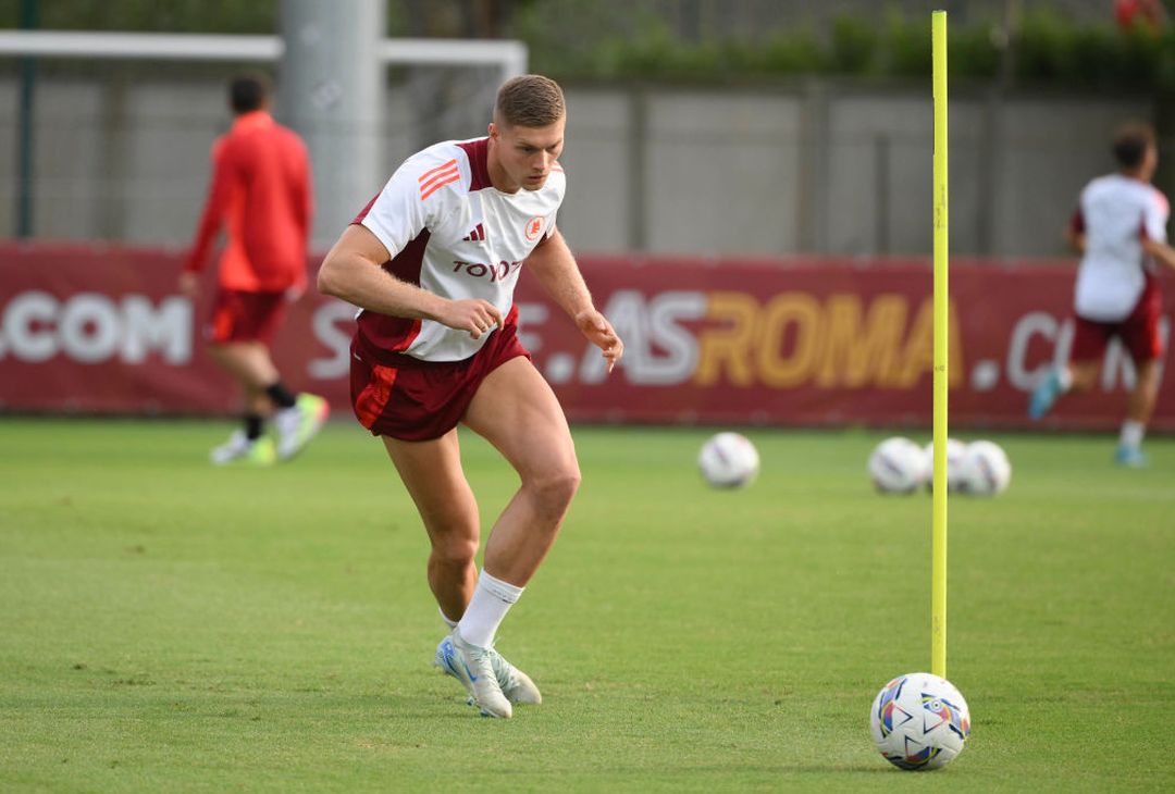 Trigoria, primo giorno per Juric: si lavora in vista dell’Udinese – FOTO GALLERY - immagine 20