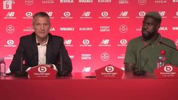 VIDEO Lille, conferenza stampa di presentazione di Umtiti: succede l’inaspettato