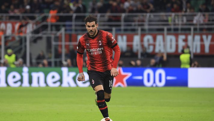 Theo Hernandez AC Milan Milan-Roma 0-1 Europa League 2023-2024
