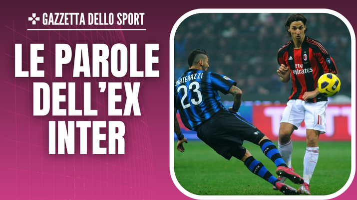 Ibrahimovic Materazzi Inter-Milan Serie A 2010-2011