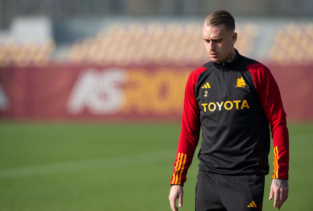 Roma, continua la preparazione in vista del Napoli – FOTO GALLERY - immagine 14