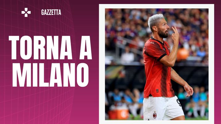 Olivier Giroud attaccante del Milan. Pronto per Inter-Milan | AC Milan News (Getty Images) Olivier Giroud Inter-Milan AC Milan News