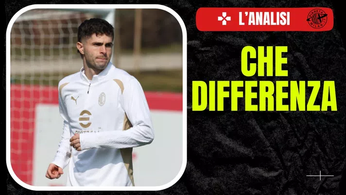 Christian Pulisic AC Milan allenamento Milanello