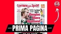 Prima pagina Corriere dello Sport: “Milan, Hojlund opzione seria”