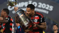 Flamengo, Danilo super: è l’unico a vincere due Champions League e due Libertadores