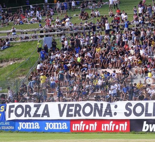 Foto Hellas Verona FC  Verona, 7 a 1 al Rovereto. Doppiette di Mosquera e Cisse- immagine 2