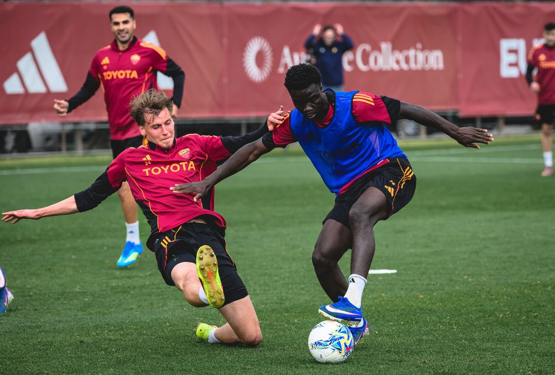 Trigoria, la ripresa degli allenamenti in vista dell’Atalanta – FOTO GALLERY - immagine 23