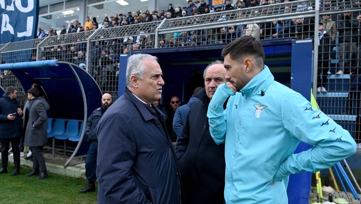 Lotito, Fabiani e Zaccagni Lotito, Fabiani e Zaccagni