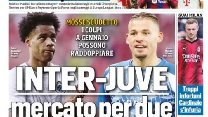 EDICOLA / TS: Inter-Juve, mercato per due. Sulla fascia Buchanan e in attacco… - immagine 1