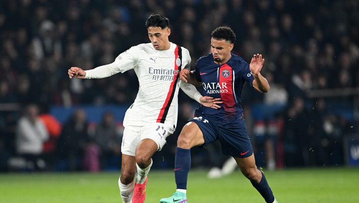 Warren Zaire-Emery PSG-Milan 3-0 Champions League 2023-2024