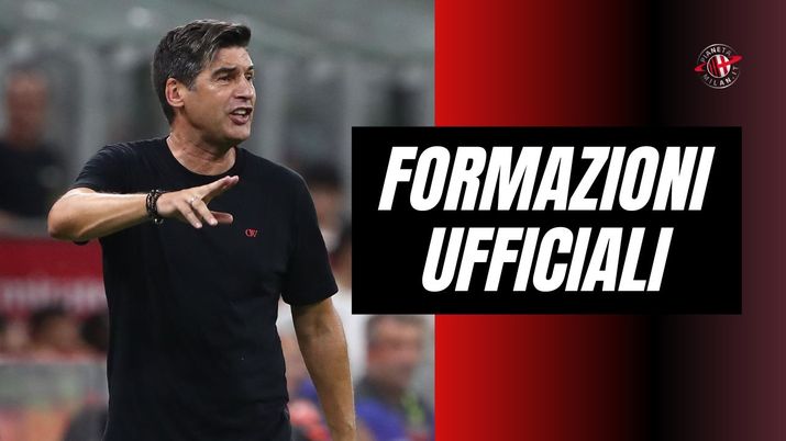 Formazioni ufficiali Milan-Torino Serie A 2024-2025
