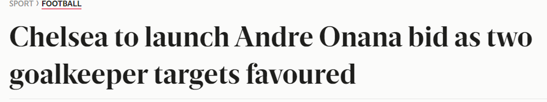 Evening Standard – Chelsea, assalto a Onana: Inter vuole 60 mln. E’ sfida allo United- immagine 3
