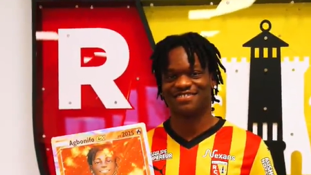 Jeremy Agbonifo, nuovo acquisto del Lens presentato in stile Pokémon (Video Account X Racing Club de Lens)