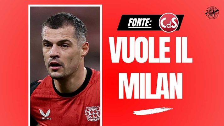 Calciomercato Milan, pressing totale su Xhaka: Tare è fiducioso