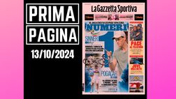 Prima pagina Gazzetta dello Sport: mercato, Serie A e non solo