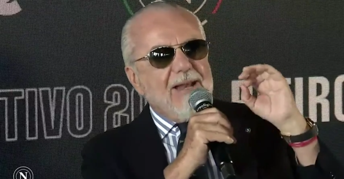 Napoli, De Laurentiis tuona: “Campionato debole? Falso!” | VIDEO Napoli, De Laurentiis tuona: “Campionato debole? Falso!” | VIDEO