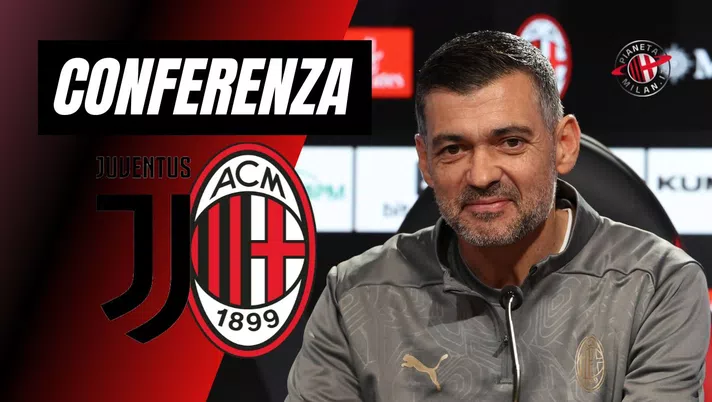 Conferenza Stampa Sergio Conceicao AC Milan Juventus-Milan Serie A 2024-2025