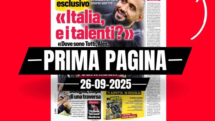 Prima pagina Corriere dello Sport: Allegri e Conte, i cannibali