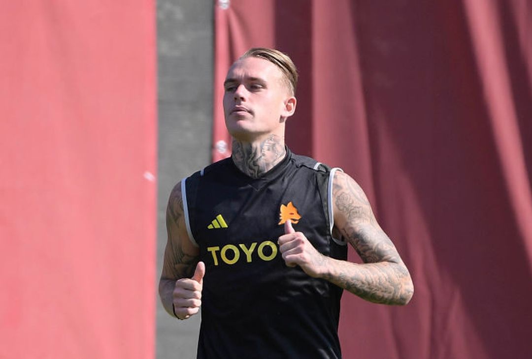 Roma, primo allenamento in vista del Cagliari – FOTO GALLERY - immagine 11